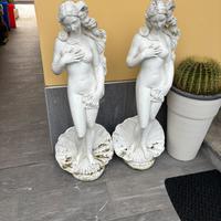 Coppia di statue alte un metro e venti