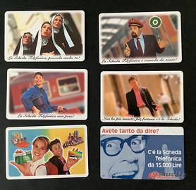 Carte telefoniche italiane nuove