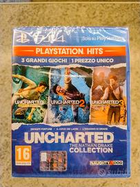 Uncharted the collection 3 giochi in 1 PS4