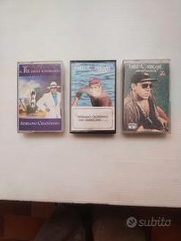 Tris musicassette di Adriano Celentano