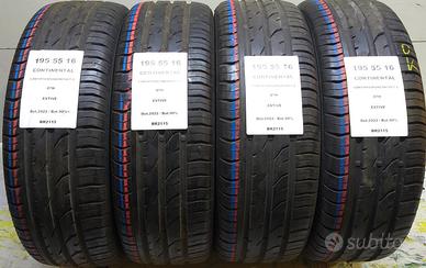 4 GOMME 195 55 16 CONTINENTAL BR2115