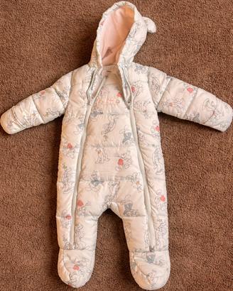 Tutina imbottita neonato Disney 6/9 mesi