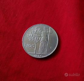 100 Lire Italia Repubblica del 1956