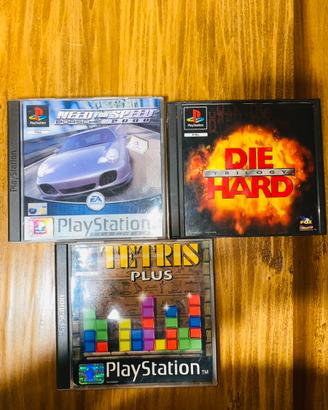 Giochi ps1 tetris die hard trilogy need for speed