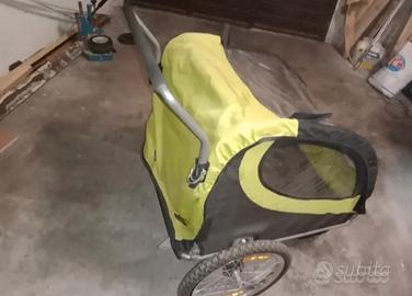 carrello passeggino per bicicletta 3-6 anni 