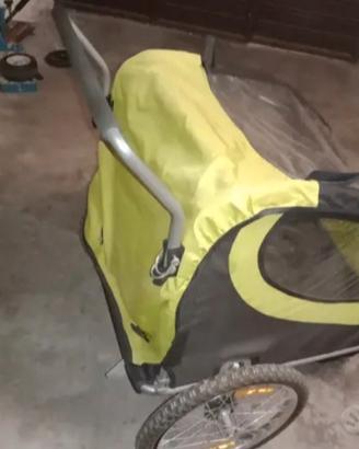 carrello passeggino per bicicletta 3-6 anni 