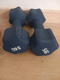Coppia di pesi da 5 kg