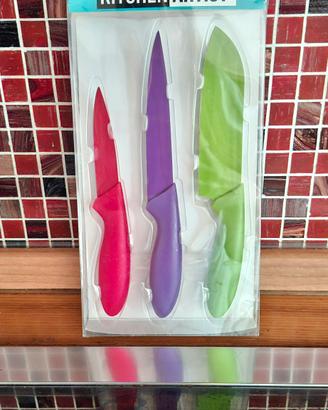 Set Coltelli da cucina colorati