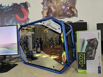 PC GAMING RYZEN 7 9800X3D  RTX 5070TI  64GB  2T