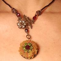 Collana stile antico perline