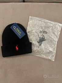 Polo Ralph Lauren Beanie |Black and red