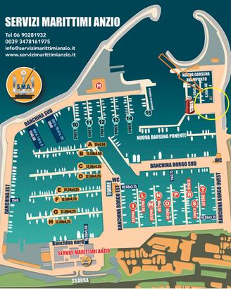 Posto barca marina di nettuno nuova darsena