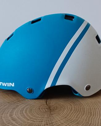 Casco BTwin Teen 520 Blu/Bianco

