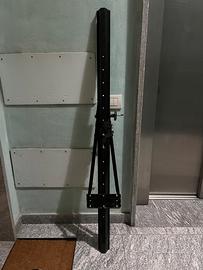 Barra porta bici per auto in acciaio