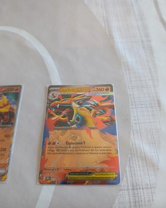 2 Charizard italiano e giapponese 