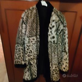 giacca di pelliccia ecologica