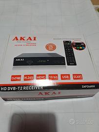 ricevitore hd dvb-t2 Akai