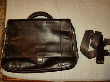 Piquadro vera pelle borsa lavoro 24 ore