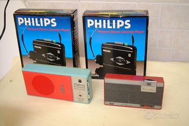 PHILIPS WALKMAN-+RADIO AM IL TUTTO VINTAGE