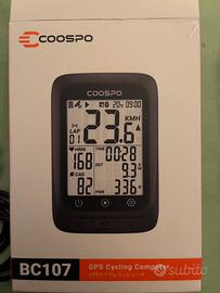 Ciclocomputer GPS + sensore velocità/cadenza BK467