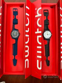 Coppia orologi Swatch