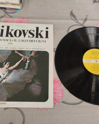 vinile tchaikovsky lo schiaccianoci il lago dei ci