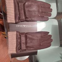 guanti uomo pelle emporio armani
