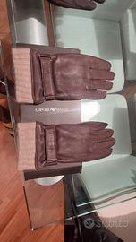 guanti uomo pelle emporio armani