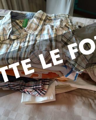 Abbigliamento vestiti bambino 9-12 mesi estivo
