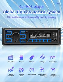 AUTORADIO FM/DAB+/BT/2USB/TF/Telec.