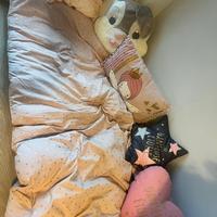 Materasso bambini e 6 cuscini