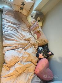 Materasso bambini e 6 cuscini