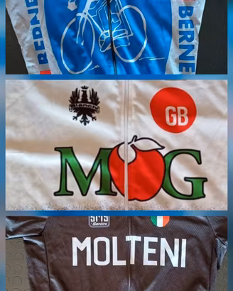 varie maglie ciclismo Vintage
