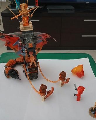 set lego ninjago con serpente