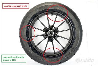 BENELLI LEONCINO 500 17 20 cerchio posteriore