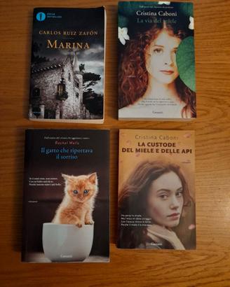 4 LIBRI NARRATIVA