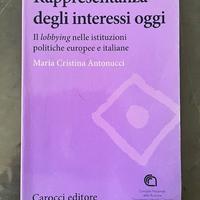 La rappresentanza degli interessi oggi - Carocci.