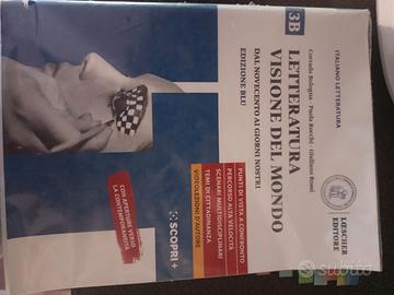 Libro Letteratura visione del mondo 3b