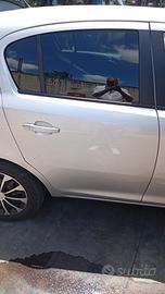 OPEL CORSA 2010 PORTA POSTERIORE DX