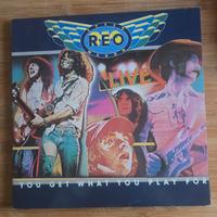 2lp REO Speedwagon Live: You Get What You Play For