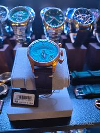 Orologio Roccobarocco Multifunzione Azzurro Nuovo