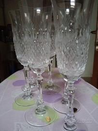 bicchieri in cristallo 