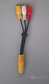 Cavo adattatore jack 3,5 / RCA