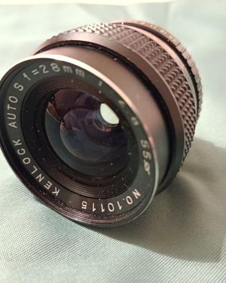 Obiettivo Kenlock 28 mm f2.8 attacco M42