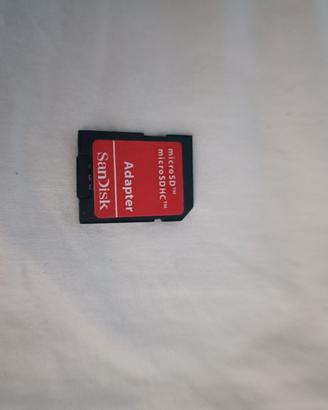 Adattatore micro SD 