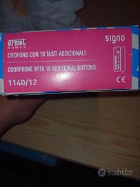 citofono urmet signo 