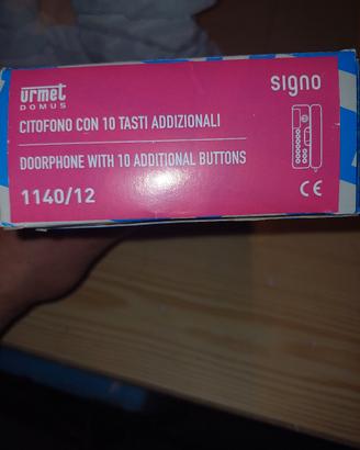  n . 2 citofoni urmet signo 