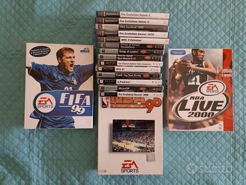 Lotto Giochi PSP - PS2 - Scatole PC