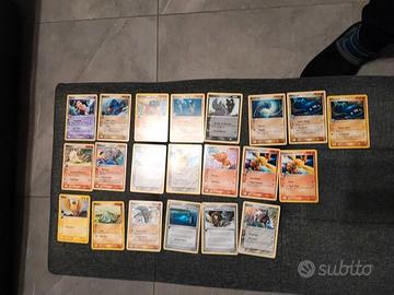 Lotto 21 carte pokemon ex specie delta holon fanto