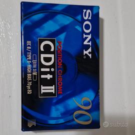 Sony CDit II 90 Cassetta audio Type II IEC II HB